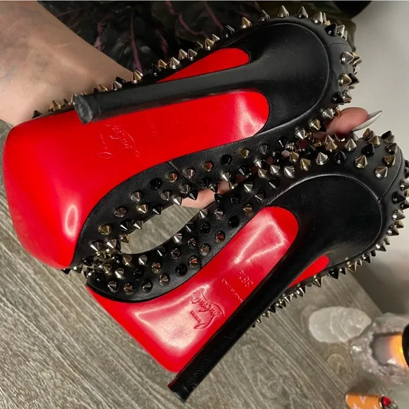 Louboutin pigalle multicolor spike 38.5 - Picture 9 of 9